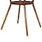 Flash Furniture Lourdes French Bistro 31.5in. Tbl, Navy and White PE Rattan, Glass Top, Bamboo Print Aluminum Frame SDA-AD641012-80-NVYWH-NAT-GG - alternate 9
