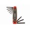 Sunex Sae/Metric/ 17 Piece Folding Hex Key Set, 1.5Mm-8Mm, 5/64 in-1/4 in 98517F - alternate 7