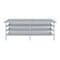 Amgood 24in D x 96in L Stainless Steel Table, Three Undershelves AMG WT-2496-3SH-Z - alternate 5