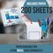 Acrimet Millennium Desktop Organizer Cup Caddy Plastic with 200 Sheets Memo Paper Crystal Color 740.3 - alternate 8