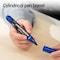Deli EVERYU Permanent Marker, Bullet Tip, Red, Waterproof, 12PK EU216-RD - alternate 3