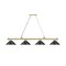 Z-Lite Cordon Heritage Brass 4 Light Billiard 2306-4HBR-MB15 - alternate 6