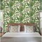 York Wallcoverings Banana Leaf Aqua and Red Wallpaper AT7068 - alternate 4