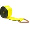 Mytee Products Winch Straps 4inx30ft Yellow HD Tie Down w/Delta Ring WLL# 5400 lbs, 4in Cargo Control for Flatbed WS430D - alternate 1