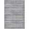 Homeroots 3' X 5' Gray And Silver Striped Washable Indoor Outdoor Area Rug 631497 - alternate 8