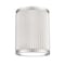 Z-Lite Stari 1 Light Flush Mount, Brushed Nickel, 6.25 In W 1013F6-BN-LED - alternate 1