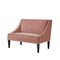 Homeroots 45in Blush And Brown Upholstered Velvet Bench 490857 - alternate 9