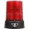 Edwards Signaling Warning Light, Red, LED, 12V DC, 24V AC/DC, 65, 85, 120, 460, 480, 750, 1,000 FPM, 6 1/2 in Dia. 57PLEDMR24ADB - alternate 1