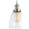 Jonathan Y Cleo 5.5 in. Adjustable Metal/Glass LED Pendant, Chrome JYL3518A - alternate 7