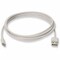 Add-On 6IN USB 2.0 A MALE TO LIGHTNING MALE WHITE CABL USB2LGT6INW - alternate 8