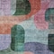 Homeroots 9' X 12' Green Purple And Blue Abstract Washable Indoor Outdoor Area Rug 604370 - alternate 8