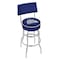Holland Bar Stool Co 25" Chrome 2-Ring North Florida Swivel Bar Stool, Back L7C425NorFla - alternate 1
