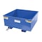 Vestil Steel Rotating Heavy Duty Box Hopper 1-1/4 Cubic Yard 6,000 Lb. Capacity Blue R-125-HD-BL - alternate 1