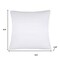 Homeroots Set of Two Microfiber Down Alternative Medium Hypoallergenic European Size Bed Pillows 526447 - alternate 11