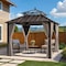 Sunjoy 10x10 Kingston PC Top Rectangular Gazebo A10204382200 - alternate 1