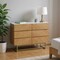 Homeroots 47" Brown Solid and Manufactured Wood Six Drawer Dresser 590275 - alternate 7