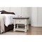 Homeroots 27" Ivory Solid Wood One Drawer Nightstand 527053 - alternate 7