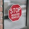 Signmission Stop Register Vehicles, 10 inch X 10 inch, Vinyl Decal, 2PK OC-D-2PACK-10-294 - alternate 4