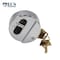 Ecs Hardware Hidden-Shackle Stainless Steel Puck-Style Lock KW1, Keyed Alike No 2 ECSH-PLP-SS-KW1-KA2 - alternate 3
