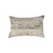 Homeroots Set of Two 12" X 20" Natural and Gold Patchwork Cowhide Lumbar Throw Pillows with Glitter, 2PK 544635 - alternate 5