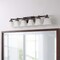 Jonathan Y Staunton 39.5" 6-Light Farmhouse Cottage Metal LED Vanity Light w/Frosted Glass Shades, Oil Rubbed Br JYL7623A - alternate 8
