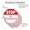 Signmission Stop No Trespassing, 4 inch X 4 inch, Vinyl Decal, 5PK OC-D-5PACK-4-265 - alternate 3