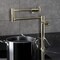 Kingston Brass Deck Mount Pot Filler Faucet, Polished Brass KS4702CG - alternate 5