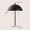 Jonathan Y Ella 20.7" Dome Metal with Marble Base LED Table Lamp, Black/White JYL1071B - alternate 8