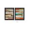 Homeroots Set Of Two Wood Plank Black Framed Print Wall Art, 2PK 405650 - alternate 5