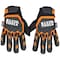 Klein Tools Heavy Duty Gloves, X-Large, Suede, D30, TPR, XL, 1 PR 60601 - alternate 1