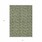Homeroots 10' X 14' Olive Green Artichoke Green And Ivory Floral Washable Indoor Outdoor Area Rug 581917 - alternate 6