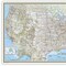 National Geographic United States Classic Map, Enlarged and Laminated, 69.25'' x 48'' RE00602987 - alternate 3