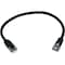 Monoprice Ethernet Cable, Cat 5e, Black, 1 ft. 2125 - alternate 1