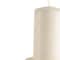 Homeroots 9" White Cast Iron Tabletop Pillar Candle Holder 608377 - alternate 4