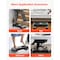 Vevor Aerobic Exercise Step Platform Height Adjustable Workout Stepper 4 Riser Red CD-T012 - alternate 6