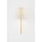 Hudson Valley Lighting Hawthorne Wall Sconce in Aged Brass by Mark D. Sikes MDS2300-AGB - alternate 5