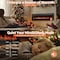 Edendirect 60 in. Wall Mount Electric Fireplace in Black, Sleep Mode, 12H Timer, Adjustable Flame Color and Speed ZR-ZHUMI-QBL-D60IN-BK - alternate 6