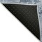 Homeroots 8' Denim Blue And Silver Round Abstract Washable Indoor Outdoor Area Rug 602697 - alternate 8