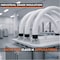Kable Kontrol Electrical Insulation Sleeve - Silicone Coated Fiberglass - 1in ID - 50ft FT - White HVBS-A-100-WH-50 - alternate 5