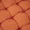 Leisuremod 2-Person Hanging Egg Chair Cushion, Weather-Resistant, Headrest & Zippered Cover ES52C-OR - alternate 6