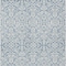 Homeroots 3' X 5' Denim Blue And Ivory Damask Washable Indoor Outdoor Area Rug 595133 - alternate 7
