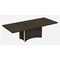 Homeroots Seven Piece Gray Solid Wood Dining Set with Six Chairs 366370 - alternate 1