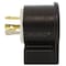 Ac Works Right Angle L7-30P Plug, 30A 277V Locking Male Connector, Industrial Grade, DIY Cord Repair ASEL730P - alternate 7