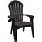 Adams Mfg Chair Big Easy Black Resin Frame Adirondack 258407 - alternate 4
