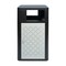 Flash Furniture Brooks 31.4G Steel Trash Can w/Locking Access Door and Removable Inner Fiberglass Bin, Black/Silver UB-OTB-67W-BLK-SLV-GG - alternate 7