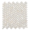 Apollo Tile Powder White 10.6 in x 11.2 in Shell Polished Floor and Wall Mosaic Tile 16.49 sqft/case, 20PK APLSMA88005A - alternate 1