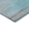 Homeroots 3' X 5' Teal Blue Charcoal And Gray Abstract Washable Indoor Outdoor Area Rug 587182 - alternate 6