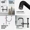 Vigo Cass Single Handle Bridge Kitchen Faucet with Side Sprayer VG02050MB - alternate 5