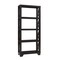 Homeroots 67" Espresso Wood Four Tier Etagere Bookcase 630398 - alternate 1