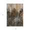 Homeroots 8' X 10' Brown And Copper Abstract Washable Indoor Outdoor Area Rug 577238 - alternate 7
